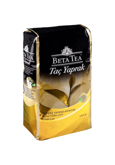 Beta Taç Yaprak Türk Çayı 1000 Gr X 4 Adet