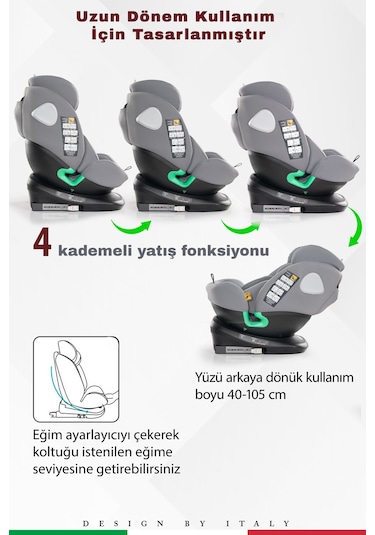 Tronfix I Size Oto Koltuğu Q9004
