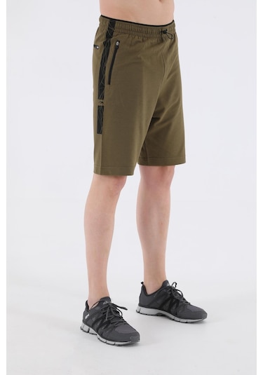 Maraton Sportswear Regular Erkek Basic Zeytin Şort 21042-zeytin Zeytin Yeşili