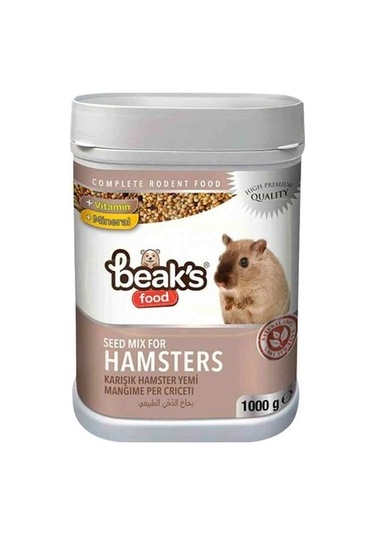 Beaks Karışık Hamster Yemi  1000 Gr