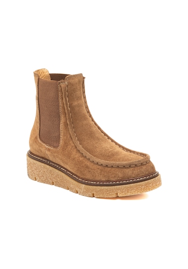 Sabbia Bot Kadın 25k11778xs Vergelio Suede Sabbia