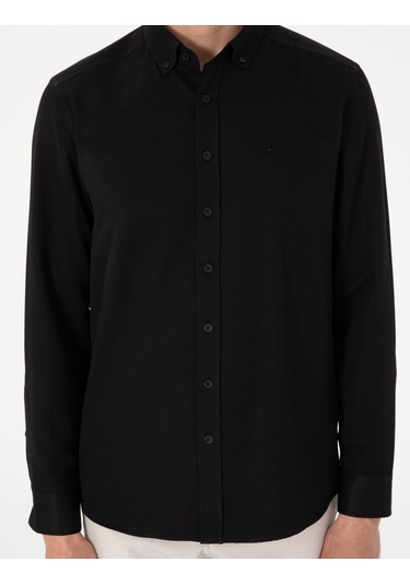 Pierre Cardin Erkek Siyah Gömlek Desenli 50306996-vr046 Siyah