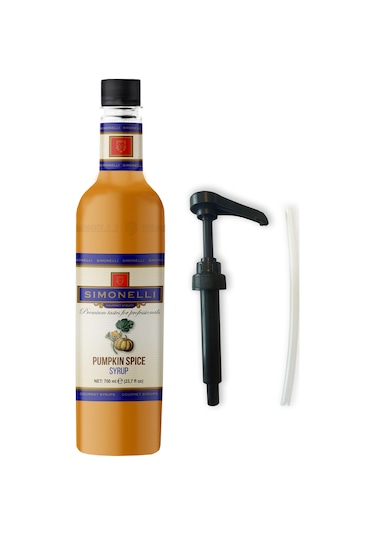 Simonelli Kahve Şurubu Pumpkin Spice Aromalı 700 ML + Pompa