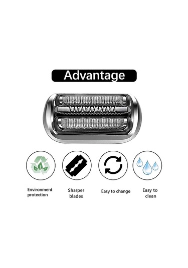 Brown 7 Serisi İle Uyumlu 73s Tıraş Başlığı, Brown 7 Serisi İçin 73s Tıraş Bıçakları, Erkekler İçin 7075cc 7085cc 7089cc 7020 Yedek Tıraş Bıçağı Başlıkları