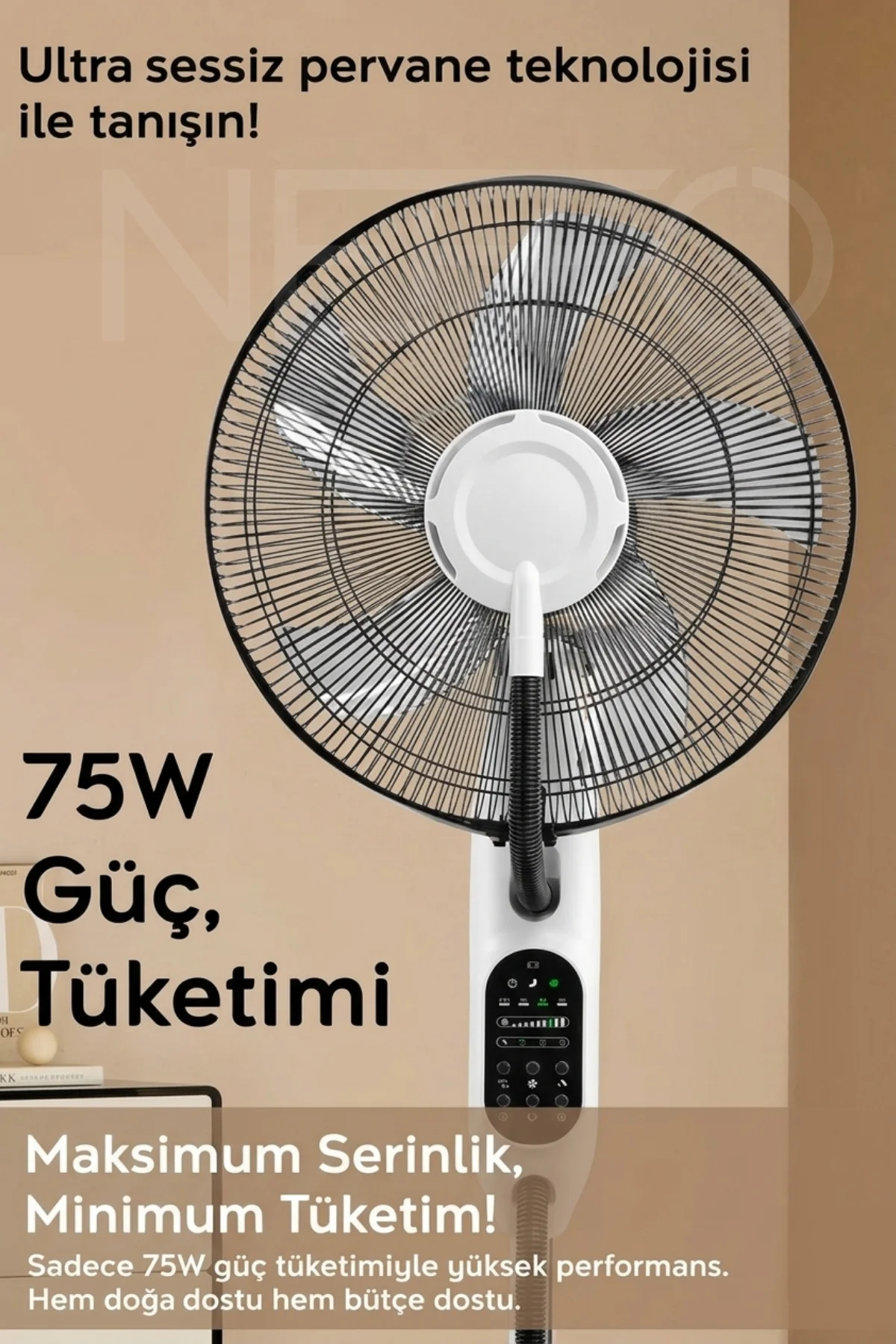 Hız Ayarlı Soğuk Buharlı Stand Vantilatör