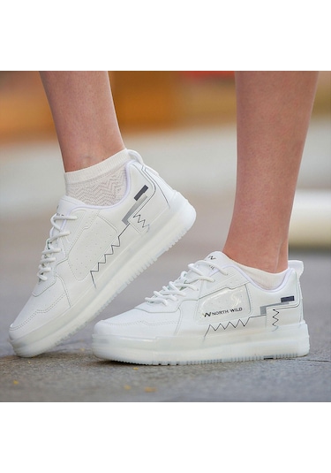 Planet Unisex Sneakers - Beyaz 001