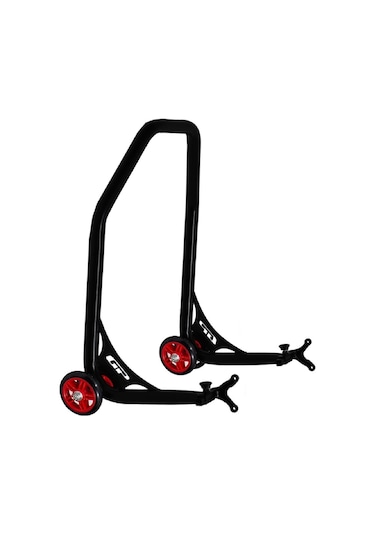 GP Kompozit Universal Motosiklet Kaldırma Sehpası Takozdan Siyah