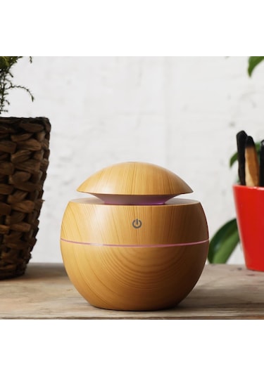 Kahverengi Mini Aromatik Difüzör Nemlendirici