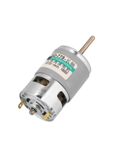 Tenfowee 775 Uzun Milyeli Dc Motor - 80w Güçlü Tork, 12v 10000 Devir/h, Soğutma Fanlı, Saf Bakır Tel, Yüksek Hızlı Sessiz Çalışma