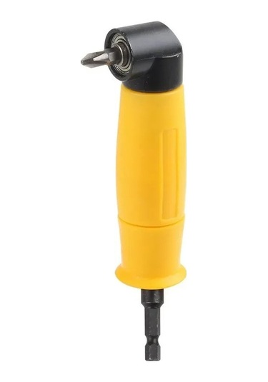 Fortunelane 105 Derece Açılı Matkap Adaptörü - 1/4 Altıgen, Kısıtlı Alanlar İçin