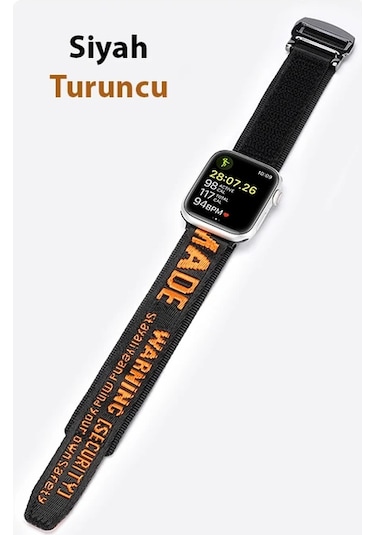 Dux Ducis Apple Watch Uyumlu 42/44/45mm İçin Kayış Kordon Lylon Loop- 5775