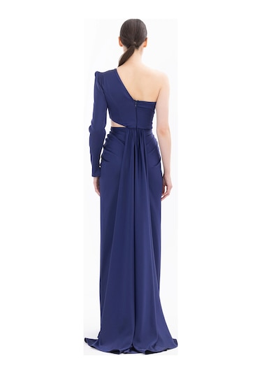 İlmio Bayan Abiye Elbise 3841003 Lacivert Lacivert İlmio Bayan Abiye Elbise 3841003 Lacivert Lacivert