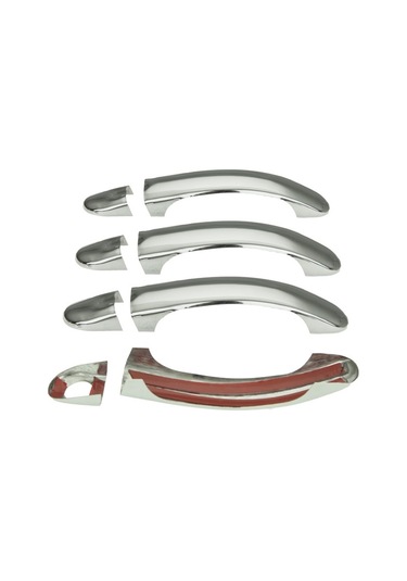 Volkswagen Jetta Uyumlu 2011-2018 Krom Kapı Kolu 4 Kapı Paslanmaz Çelik