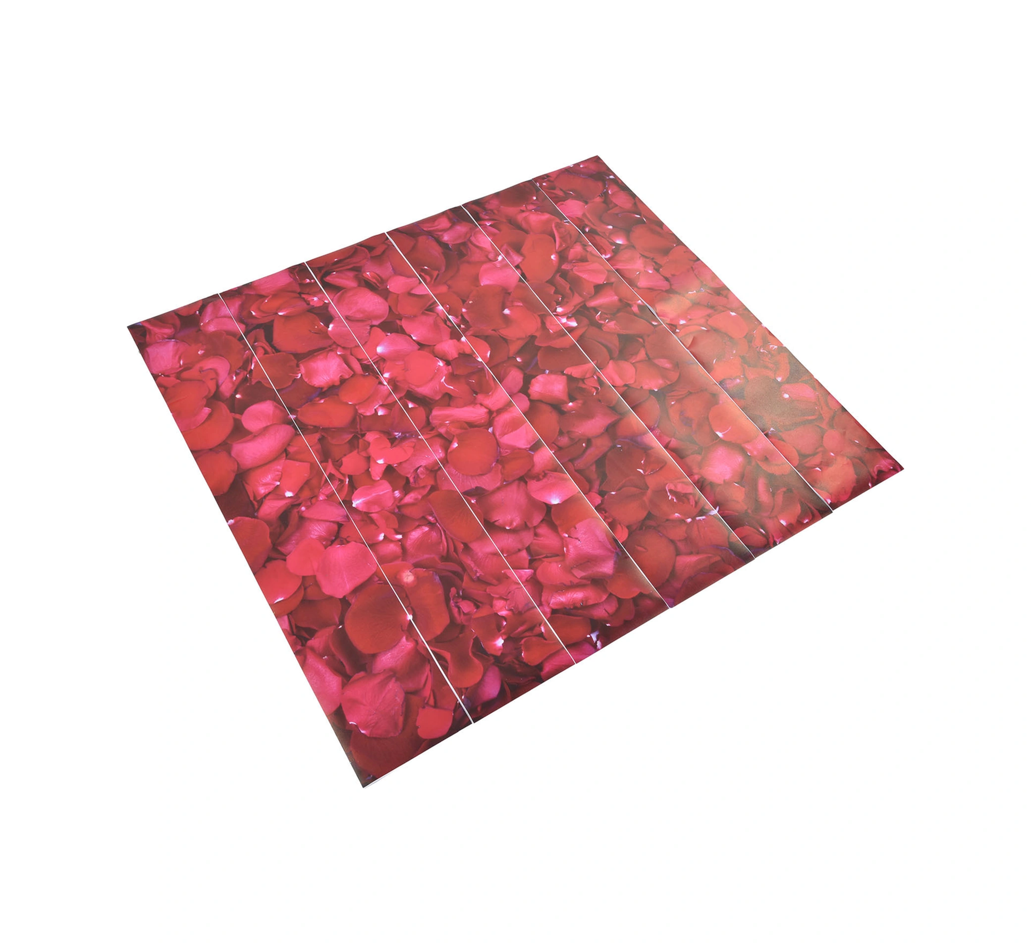 Geeroyoo 6 Adet 3d Pvc Merdiven Stickerı - Kendine Yapışkan, Su Geçirmez, Dekoratif Gül Yaprağı Deseni 100x18cm Diğer