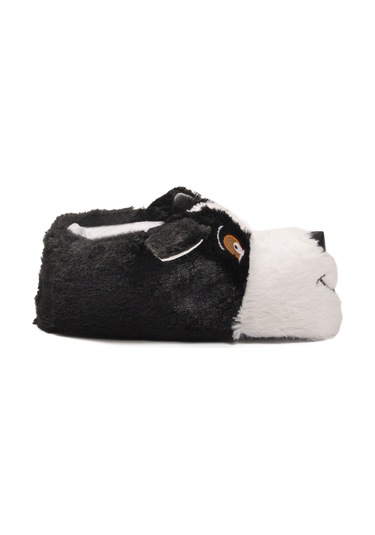 Siyah Köpek Desenli Unisex Panduf 26k001 Siyah