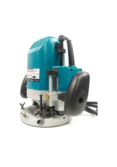 Rolwal Profesyonel 1600W Devir Ayarlı Çift Kollu Freze Makinesi