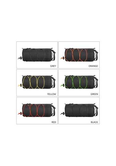 Jeemson Yeşil Bisiklet Elcik Çantası - 2.5l Kapasiteli, 120g Hafif, Çok Amaçlı Kullanım Yeşil