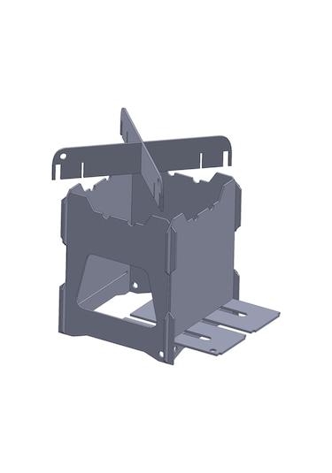 Mini Kamp Ocağı Portatif Ateş Demiri Kamp Ve Piknikcilere Özel