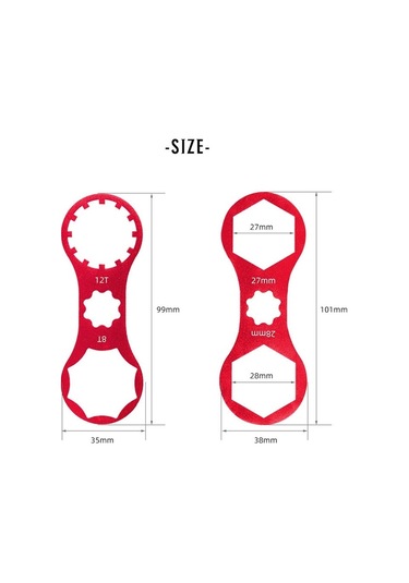 Dinosaurs Mtb Bisiklet Ön Çatal Amortisör Tamir Aracı Bisiklet Anahtarı Suntour Xcm Xcr Xct Rst Çatal Temizleme Aracı B Altın