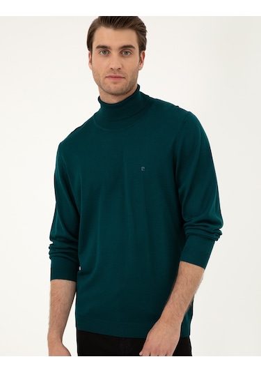 Pierre Cardin Erkek Yeşil Kazak /triko 50270052-vr054 Yeşil