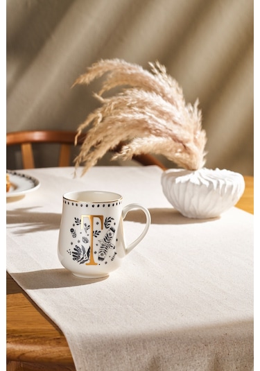 Emsan Artisan T Letter New Bone Kupa 220 Ml