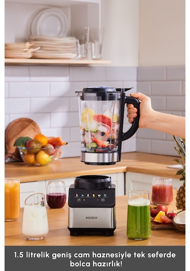 Karaca Color Touch Screen 1200 W Smoothie Blender