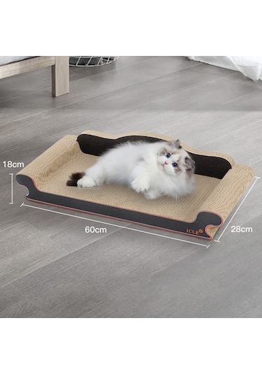 Homyl Kedi Scratcher Kanepe Şezlong Tırmalama Pedi Yavru