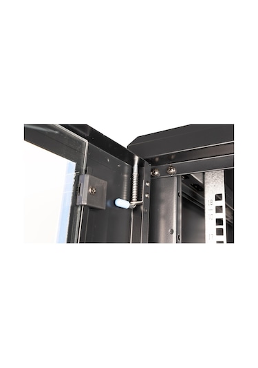 Lande 18u 19" Duvar Tipi Rack Kabinet Genişlik: 600 Mm Derinlik: 600 Mm Siyah