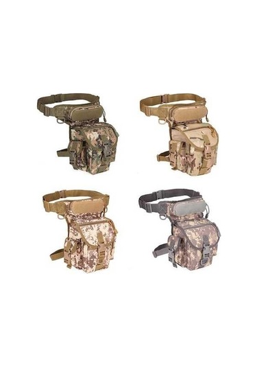 Maoyaya Bel Ayak Takılı Çanta, Bacağa Mont Edilebilir Çok Renkli