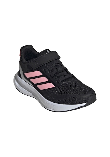 Adidas Courtblock El C Siyah Kız Çocuk Spor Ayakkabı Siyah-Pembe