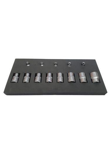 13 Parça 1/4 Ve 1/2 E Lokma Takımı Dişi Torx