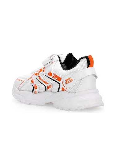 Slazenger KANNER Çocuk  Beyaz / Turuncu Günlük Spor Ayakkabısı