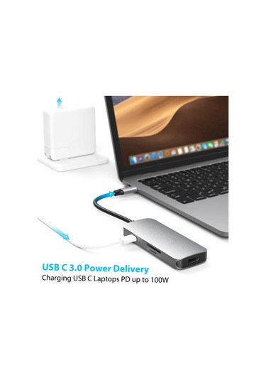 Maiyame Güç Dağıtımı, 4k Hd Çıkış Portu, Sd / Tf Kart Okuyucu, Pd Şarj Portu