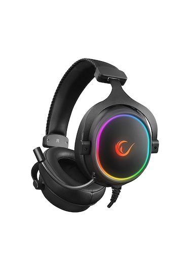 Rampage Onyx-S Siyah USB 7.1 Version Rgb LED + Ses Kontrollü Oyuncu Kulaklığı