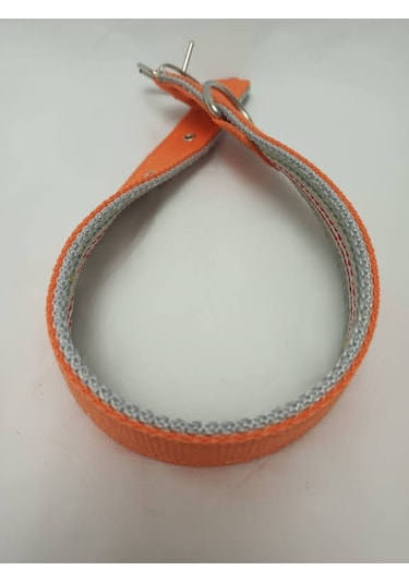 Kozaklı 10477 Büyük Irk Köpek Tasması Turuncu 70 x 4 CM