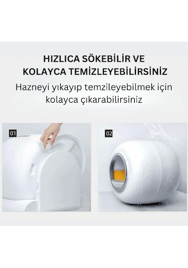 Akıllı Otomatik Kedi Tuvaleti