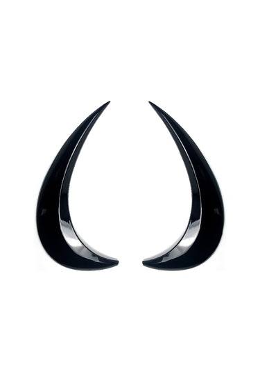 Vw Beetle 20122018, Koruma Araç Ön Far Kaş Göz Kapağı Kapak Trim Parçaları, B/siyah.