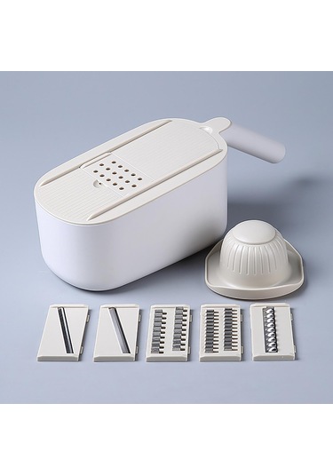 Suntek Çok İşlevli Sebze Doğrama Dilimleyici Drenaj Haki Haki Diğer