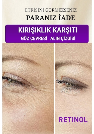 Devida Yaşlanma ve Kırışıklık Karşıtı Göz Çevresi Retinol Serum 30 ML