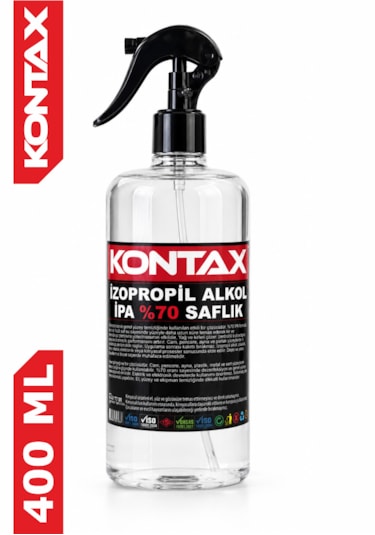 Kontax İzopropil Alkol %70 Saflıkta 400 Ml Tekli
