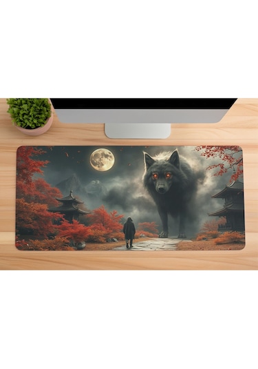 Gaming Oyuncu Xl Mouse Pad Kaydırmaz Dikişli 80 30 Cm Mousepad 21
