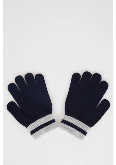DeFacto Erkek Çocuk Baskılı Triko Eldiven S0406A624WNNV2