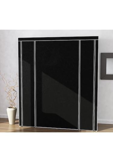 Metal Profilli Hangar Geniş Hacimli Bez Dolap Gardırop
