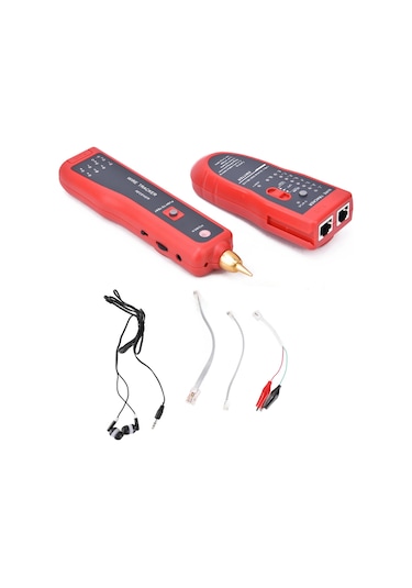 Lemestar Kablo Bulucu Ağ Ve Telefon Hattı Test Cihazı - Kesinti/kısa Devre Tespiti, Metal Tel Taraması Pil Yok