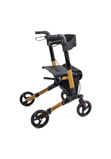 Medikaltec Comfort Plus Dm-9102 Kahverengi Lüx Alüminyum Rolatör