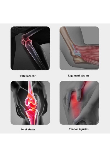 Dizlik, Patella Jel Pedli Ve Yan Yaylı Sabitleyicili Diz Kompresyon Kolu, Koşu İçin Tıbbi Diz Desteği, L
