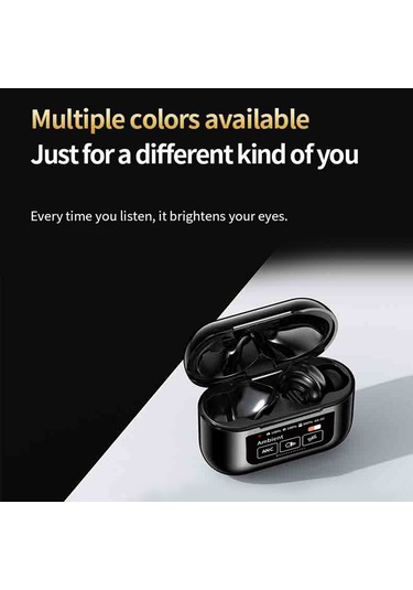 Singree Yw08 Kablosuz Kulaklık: 5.4 Bluetooth, 9d Ses, Anc, 5 Saat Çalma Süresi, Şarj Kutusu Dahil