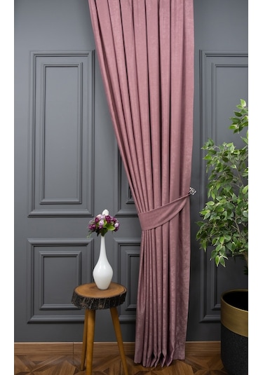 Taç Soft Gül Kurusu Fon Perde Gülkurusu