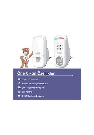 Hubble Listen Dijital Bebek Telsizi