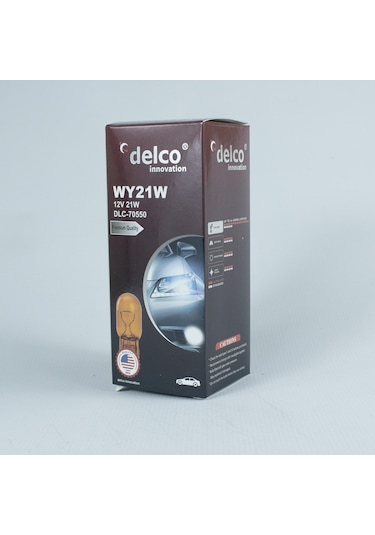 Delco U.s.a T20 Amber Tek Duy 21w Dipsiz Ampul 12 Volt 10 Adet